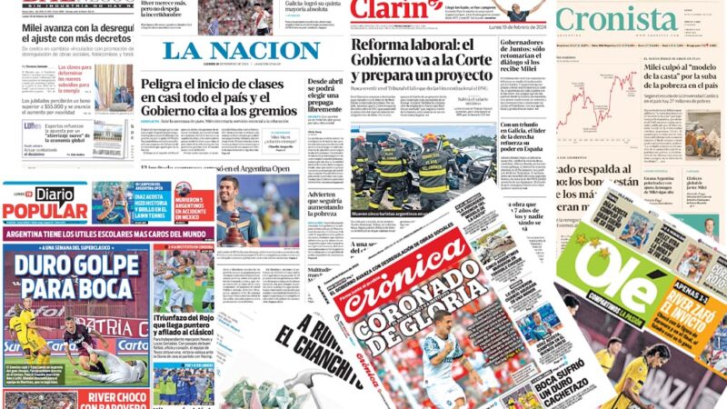 Tapas de diarios 08-03-2024