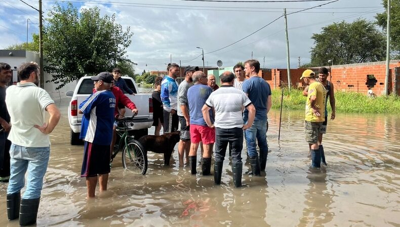 Lluvias en Olavarría: “son más de 240 familias a las cuales se les está brindando ayuda”