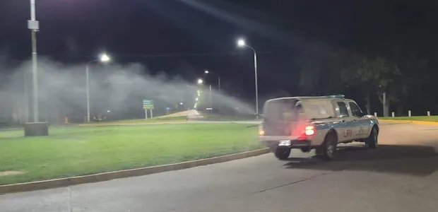 La Municipalidad de General Pinto intensificó la fumigación contra mosquitos