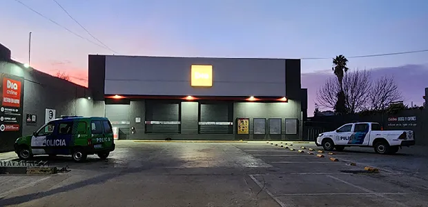 Boqueteros robaron en el supermercado DIA de General Villegas