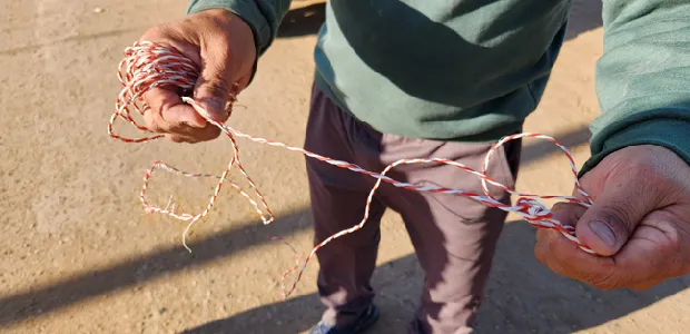 Vedia: sufrió una fuerte descarga eléctrica cuando remontaba un barrilete, lo hacía con hilo de boyero